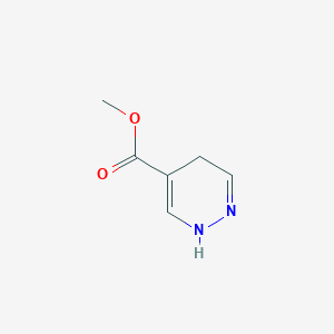 molecular formula C6H8N2O2 B045803 Methyl 2,5-dihydropyridazine-4-carboxylate CAS No. 124436-57-3