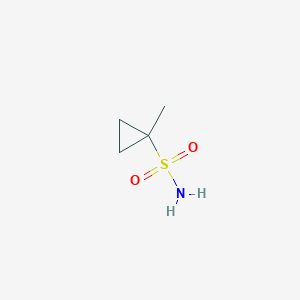 molecular formula C4H9NO2S B045804 1-Methylcyclopropane-1-sulfonamide CAS No. 669008-26-8