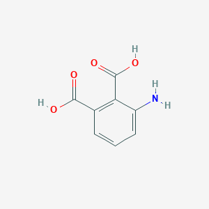 molecular formula C8H7NO4 B045809 3-Aminophthalic acid CAS No. 5434-20-8