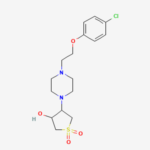 molecular formula C16H23ClN2O4S B4581515 MFCD09853087 
