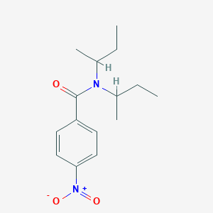 molecular formula C15H22N2O3 B458218 N,N-di(butan-2-yl)-4-nitrobenzamide 