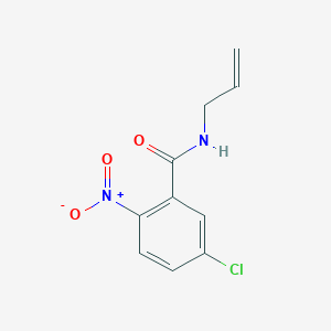 molecular formula C10H9ClN2O3 B458307 N-allyl-5-chloro-2-nitrobenzamide 