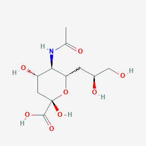 molecular formula C11H19NO8 B045831 N-Acetyl-7-deoxyneuraminic acid CAS No. 117193-31-4
