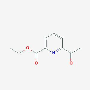 molecular formula C10H11NO3 B045832 Ethyl 6-acetylpyridine-2-carboxylate CAS No. 114578-70-0