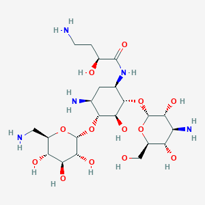 molecular formula C22H43N5O13 B045834 Amikacin CAS No. 37517-28-5