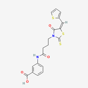 molecular formula C19H16N2O4S3 B4583885 MFCD02328666 