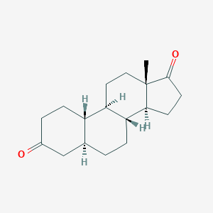 molecular formula C18H26O2 B045846 (5alpha)-Estrane-3,17-dione CAS No. 5696-58-2