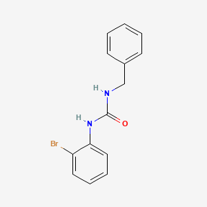 molecular formula C14H13BrN2O B4584975 1-Benzyl-3-(2-bromophenyl)urea 