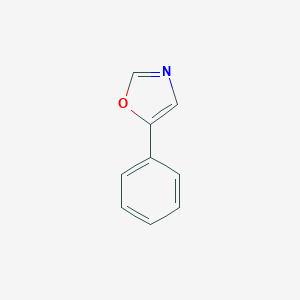 molecular formula C9H7NO B045858 5-苯基恶唑 CAS No. 1006-68-4