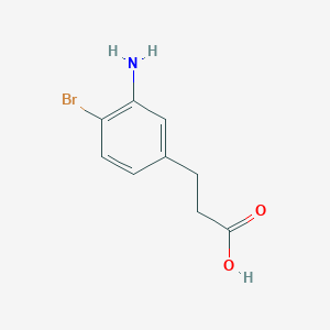 3-(3-Amino-4-bromophenyl)propanoic acid