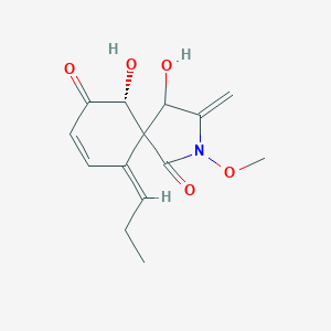 molecular formula C14H17NO5 B045897 Triticone C CAS No. 120142-46-3