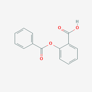 molecular formula C14H10O4 B458986 2-(benzoyloxy)benzoic acid CAS No. 4578-66-9