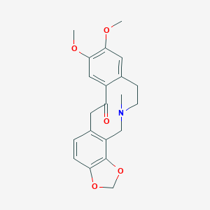 molecular formula C21H23NO5 B045906 Cryptopine CAS No. 482-74-6