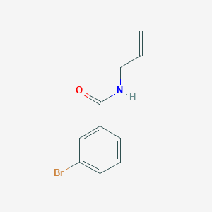 molecular formula C10H10BrNO B4590749 Benzamide, 3-bromo-N-allyl- CAS No. 35306-76-4