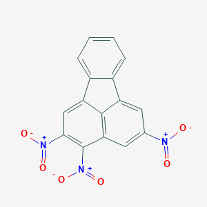 molecular formula C16H7N3O6 B045914 2,3,5-Trinitrofluoranthene CAS No. 116331-54-5