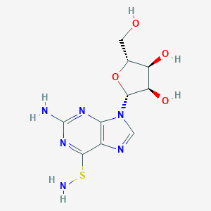 molecular formula C10H14N6O4S B045930 Sulfenosine CAS No. 123002-38-0