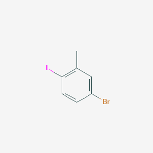 molecular formula C7H6BrI B045939 5-Bromo-2-iodotoluene CAS No. 116632-39-4