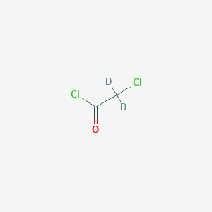 molecular formula C2H2Cl2O B045964 Chloroacetyl-D2 chloride CAS No. 159301-43-6
