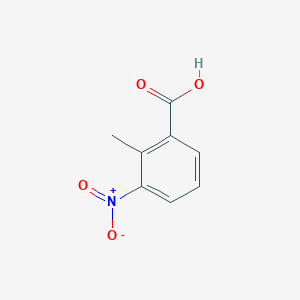 molecular formula C8H7NO4 B045969 2-Methyl-3-nitrobenzoic acid CAS No. 1975-50-4