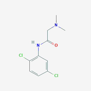 molecular formula C10H12Cl2N2O B4597030 N-(2,5-dichlorophenyl)-N~2~,N~2~-dimethylglycinamide 