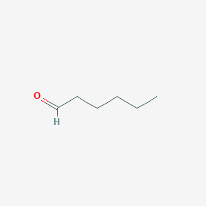 molecular formula C6H12O B045976 Hexanal CAS No. 66-25-1