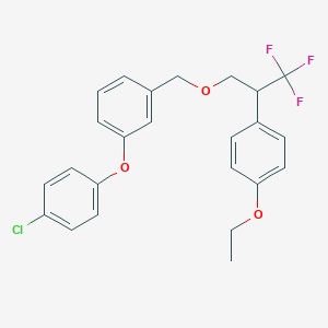 molecular formula C24H22ClF3O3 B045982 Flufenprox CAS No. 118753-05-2