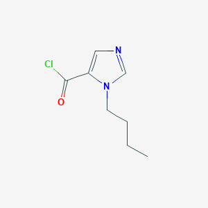 molecular formula C8H11ClN2O B045984 1-Butyl-1H-imidazole-5-carbonyl chloride CAS No. 123451-26-3