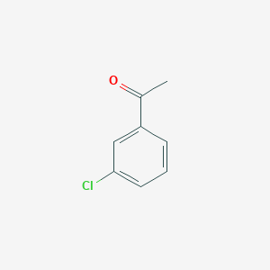 molecular formula C8H7ClO B045991 3'-氯代苯乙酮 CAS No. 99-02-5
