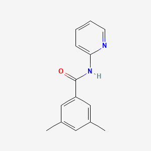 molecular formula C14H14N2O B4599156 3,5-DIMETHYL-N-(2-PYRIDINYL)BENZAMIDE 