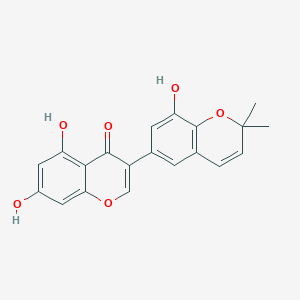 molecular formula C20H16O6 B045993 Semilicoisoflavone B CAS No. 129280-33-7