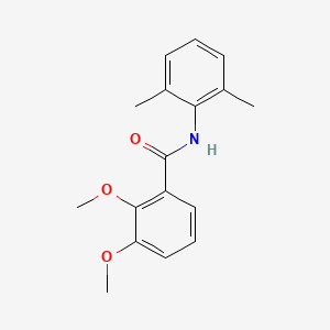 molecular formula C17H19NO3 B4601832 N-(2,6-dimethylphenyl)-2,3-dimethoxybenzamide 