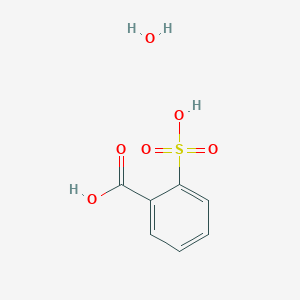 molecular formula C7H8O6S B046035 2-Sulfobenzoic acid hydrate CAS No. 123333-68-6