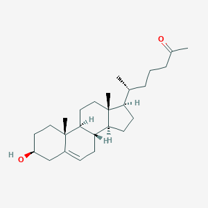 molecular formula C26H42O2 B046057 3beta-Hydroxy-27-norcholest-5-en-25-one CAS No. 7494-34-0