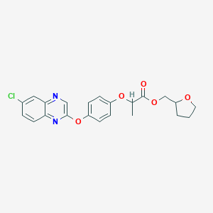 molecular formula C22H21ClN2O5 B046060 Quizalofop-P-tefuryl CAS No. 119738-06-6
