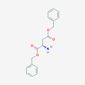 molecular formula C18H19NO4 B046089 (S)-Dibenzyl 2-aminosuccinate CAS No. 2791-79-9