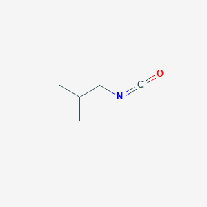 molecular formula C5H9NO B046091 Isobutyl isocyanate CAS No. 1873-29-6