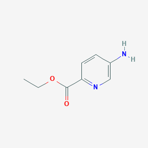 molecular formula C8H10N2O2 B046092 5-氨基吡啶酸乙酯 CAS No. 119830-47-6