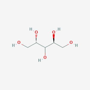 molecular formula C5H12O5 B046117 L-arabinitol CAS No. 7643-75-6