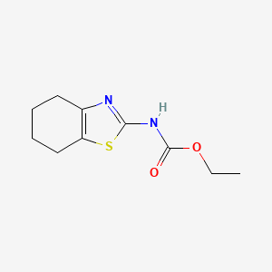 molecular formula C10H14N2O2S B4616700 ethyl N-(4,5,6,7-tetrahydrobenzothiazol-2-yl)carbamate CAS No. 22455-52-3