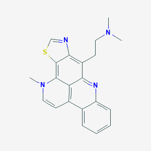 molecular formula C21H20N4S B046172 德西汀 CAS No. 115141-47-4