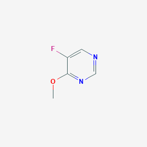 molecular formula C5H5FN2O B046176 5-Fluoro-4-methoxypyrimidine CAS No. 120258-30-2