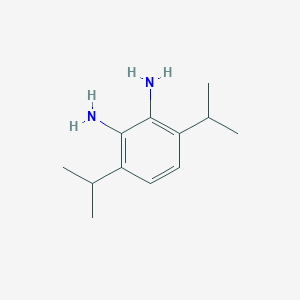 molecular formula C12H20N2 B046186 3,6-Di(propan-2-yl)benzene-1,2-diamine CAS No. 112121-83-2