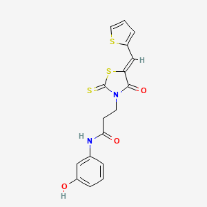 molecular formula C17H14N2O3S3 B4619545 MFCD02330997 
