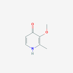 molecular formula C7H9NO2 B046203 3-Methoxy-2-methyl-1H-pyridin-4-one CAS No. 76015-11-7