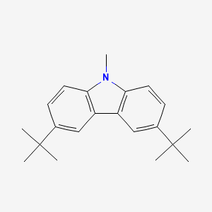 molecular formula C21H27N B4620964 3,6-di-tert-butyl-9-methyl-9H-carbazole 
