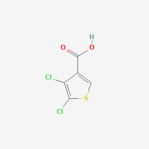 molecular formula C5H2Cl2O2S B046211 4,5-dichlorothiophene-3-carboxylic Acid CAS No. 123418-70-2