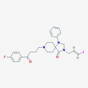 molecular formula C26H29FIN3O2 B046213 Niasp CAS No. 124654-22-4
