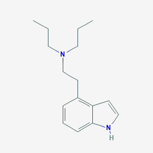 molecular formula C16H24N2 B046227 4-(2-Di-N-propylaminoethyl)indole CAS No. 76149-15-0