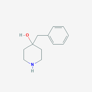 molecular formula C12H17NO B046229 4-Benzyl-4-hydroxypiperidine CAS No. 51135-96-7