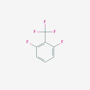 molecular formula C7H3F5 B046236 2,6-Difluorobenzotrifluoride CAS No. 64248-60-8